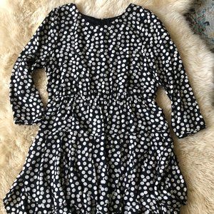 NWT J.Crew Collection Scatter Dot Dress, sz 14.